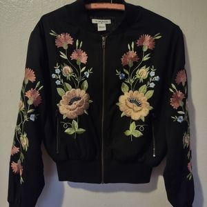 GLAMOROUS embroidered bomber jacket